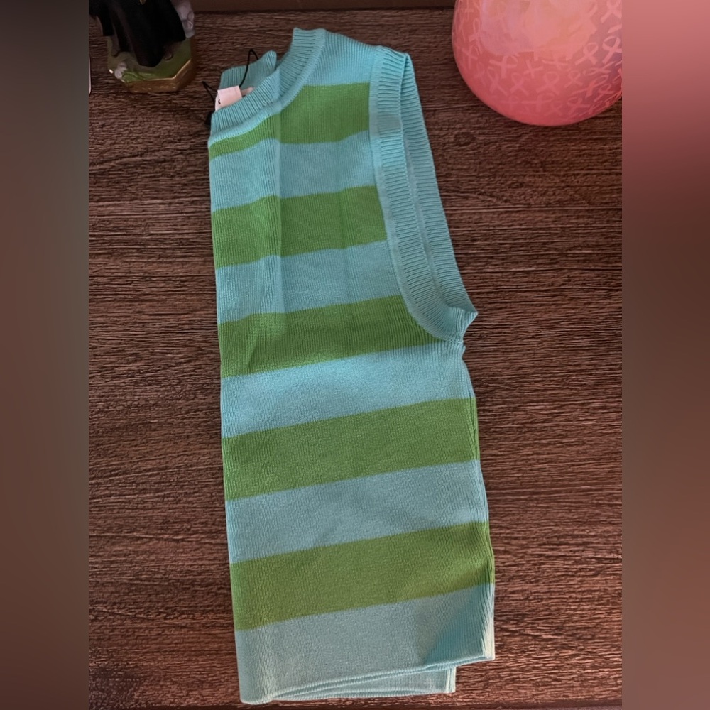 Stripe Sweater Top